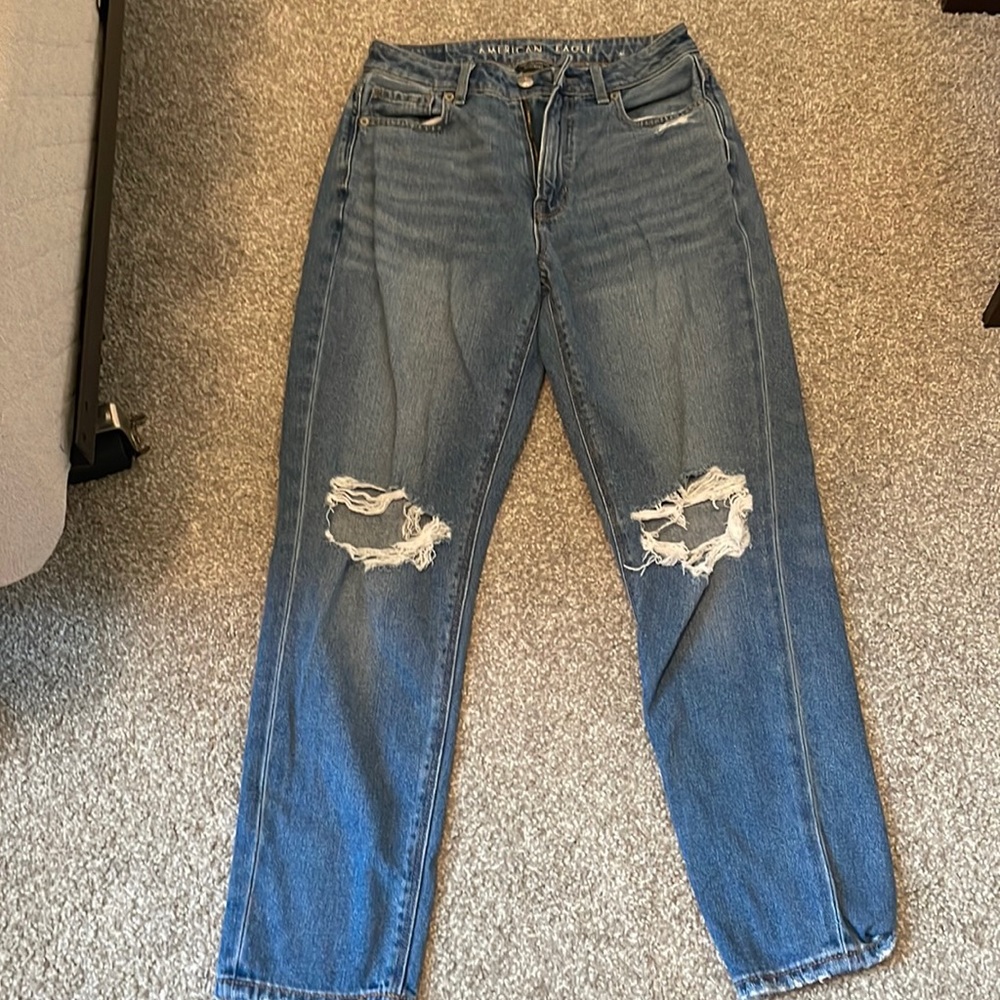 American Eagle jeans, size 0, comfort stretch waistband
